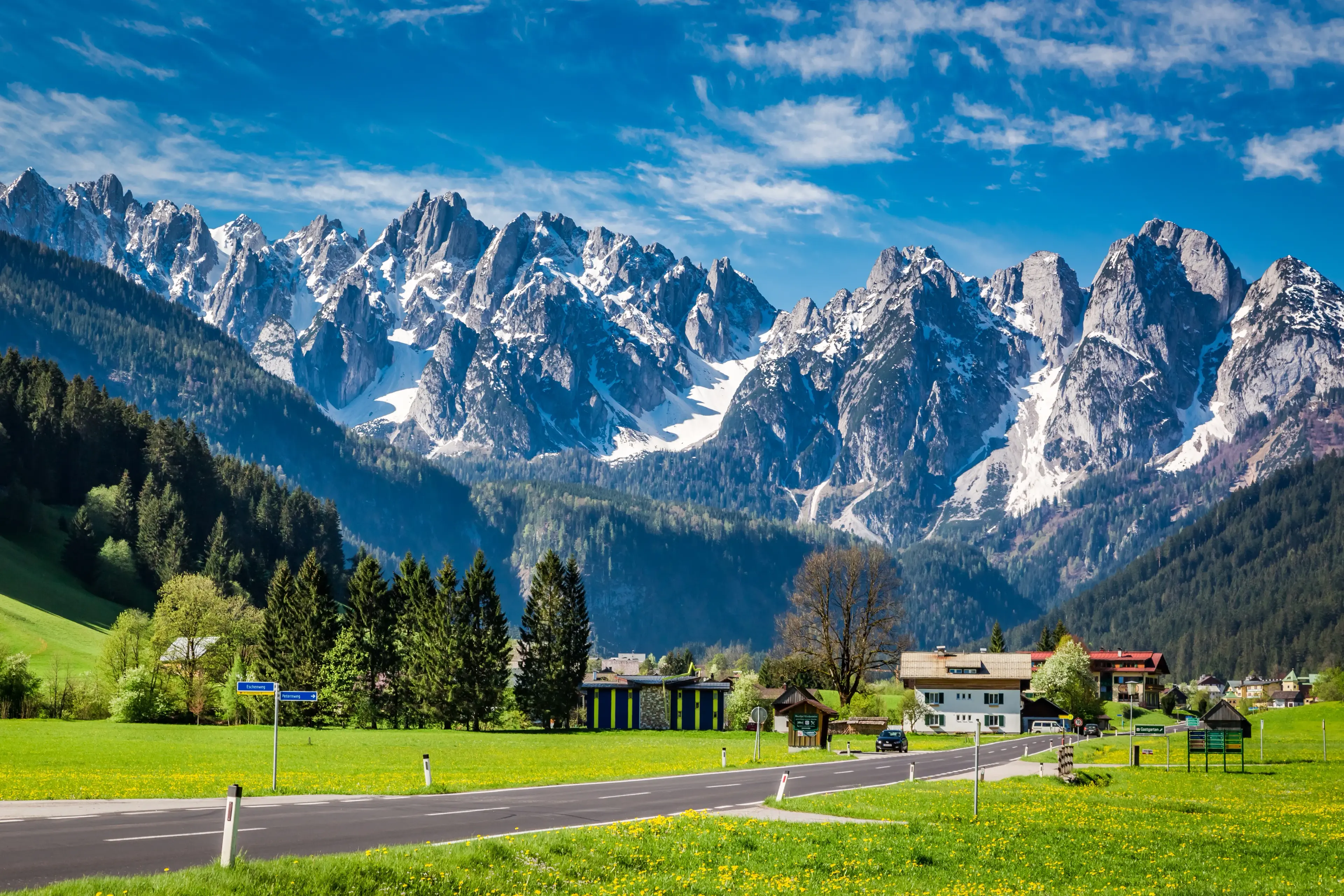 Bernese Oberland Alpine mountain landscape